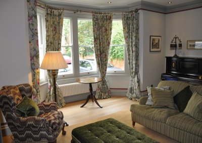 A Vibrant Botanical Feel for a Five Story Town House, for an Australian Family, in the Centre of Historic Oxford